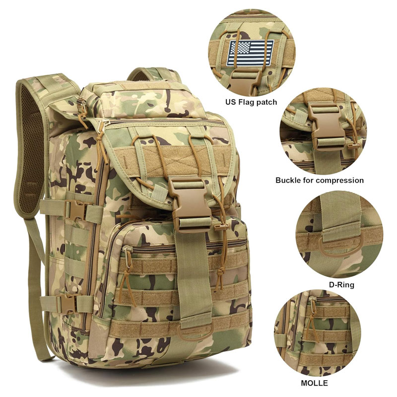 Wholesale Custom Tactical Backpack | 900D Nylon 35L Multi-Mission