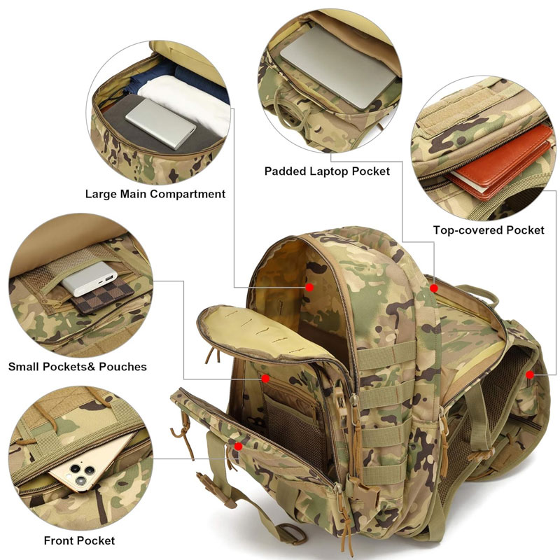Wholesale Custom Tactical Backpack | 900D Nylon 35L Multi-Mission