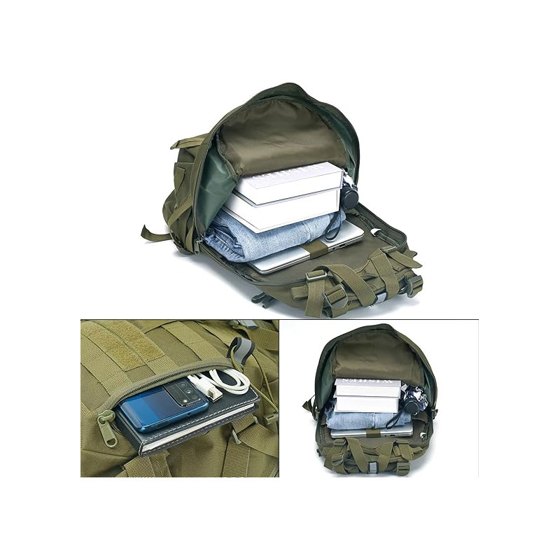 19.7'' Tactical EDC Backpack OEM | 900D Reflective Molle System
