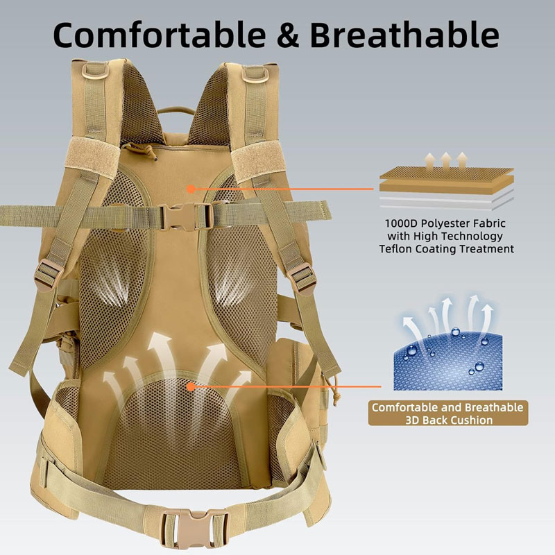 Tactical Range Backpack OEM | 1000D Teflon Armored Shooting Bag