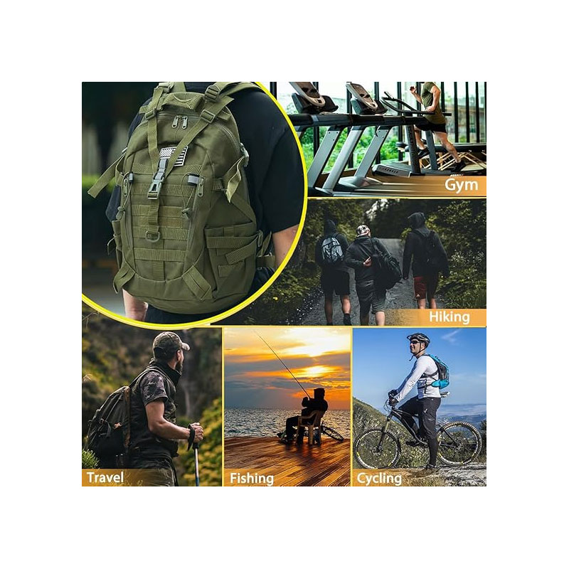 19.7'' Tactical EDC Backpack