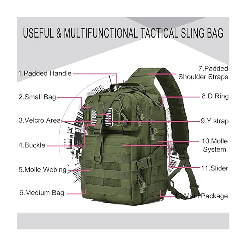 900D Military-Grade Waterproof EDC Pack