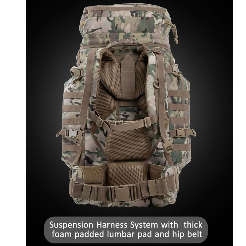 Wholesale Tactical Backpack OEM | 70L MOLLE Hiking Pack