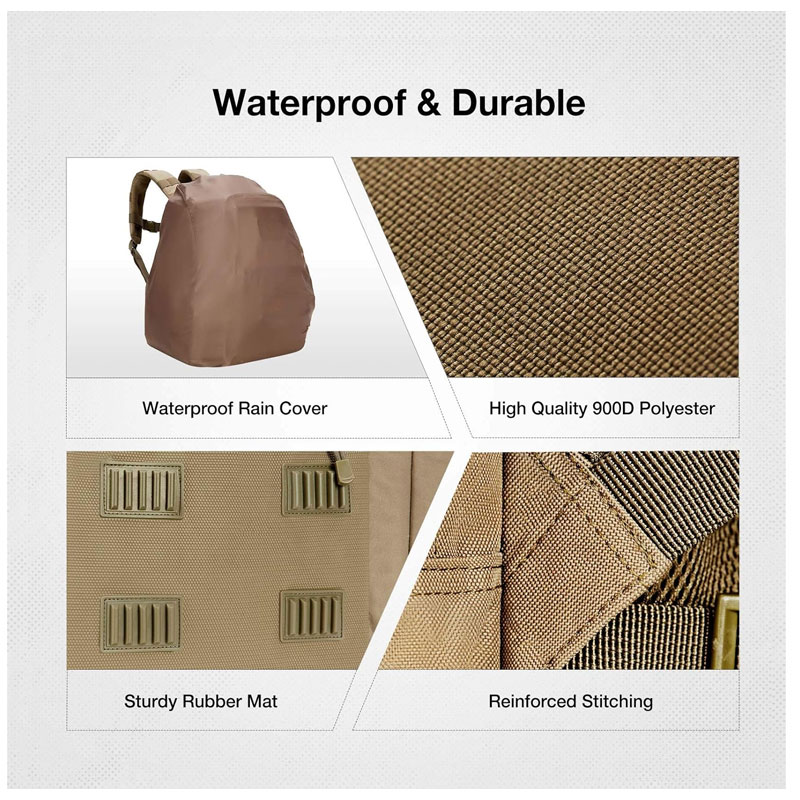 Tactical Shooting Range Bag with Ammo System