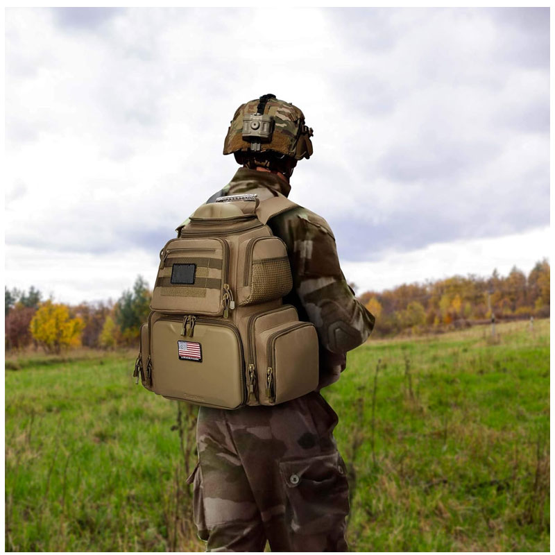 Wholesale Tactical Backpack OEM | Pro Shooting Range Bag with Ammo System