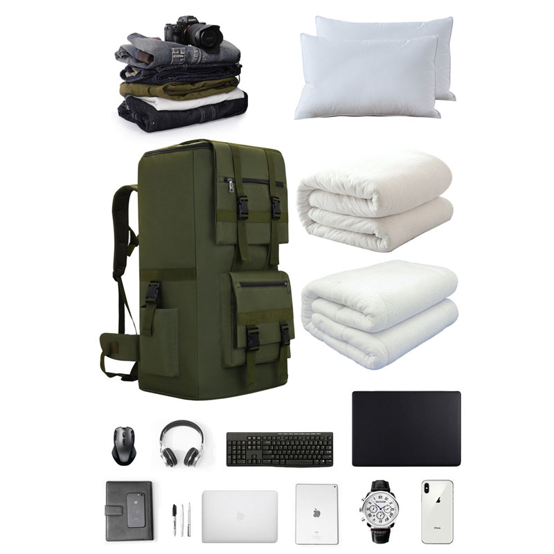 Wholesale Tactical Backpack OEM | 120L Minimalist Hiking Rucksack