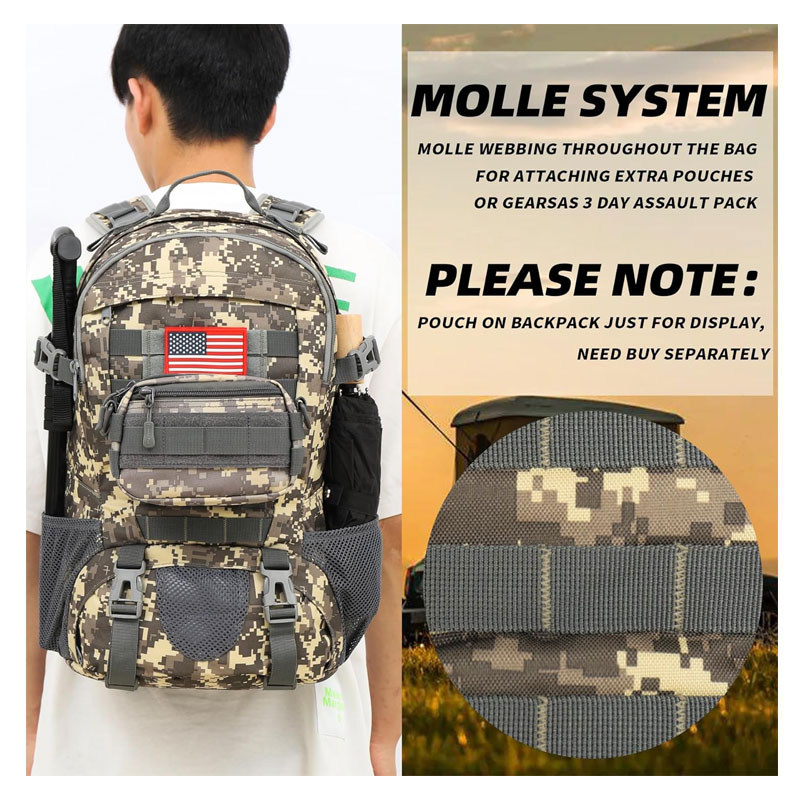Commercial Tactical Backpack OEM | 30L Modular Daypack