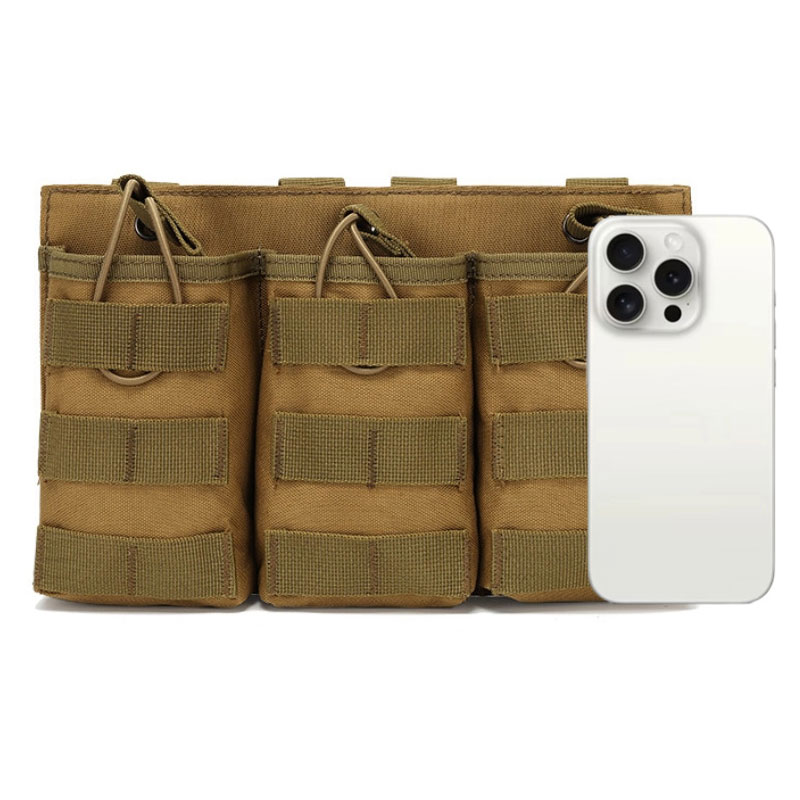 Wholesale Tactical Triple Magazine Pouch | Molle Quick-Dry Oxford Fabric