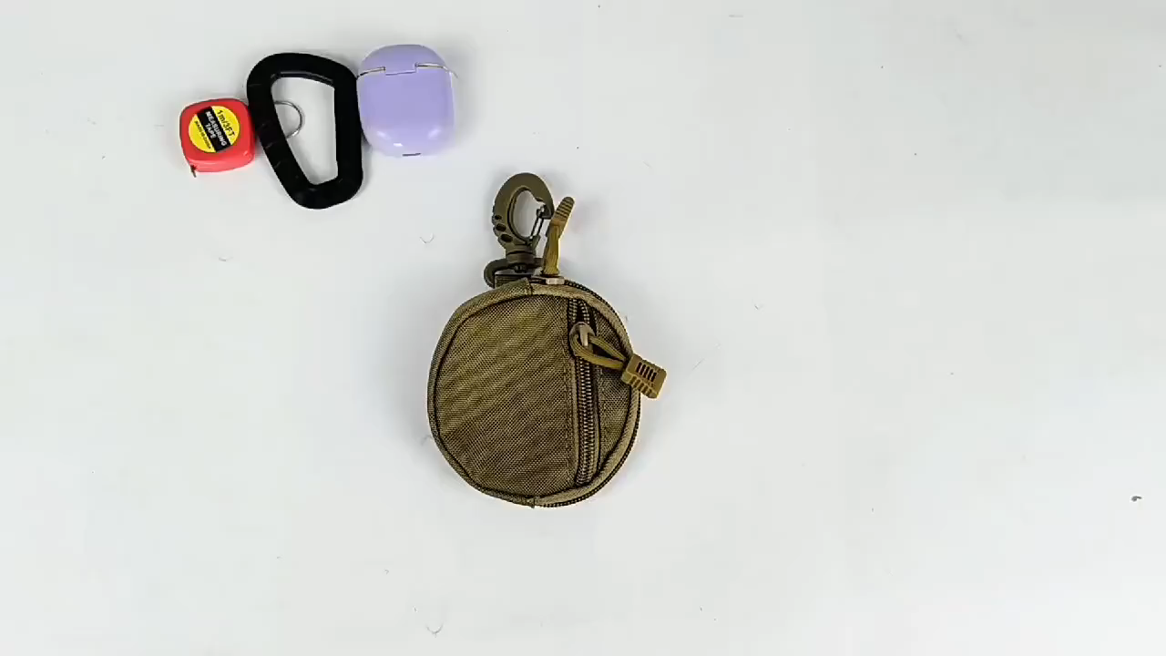 Tactical Coin Pouch OEM | Molle-Compatible Mini Wallet