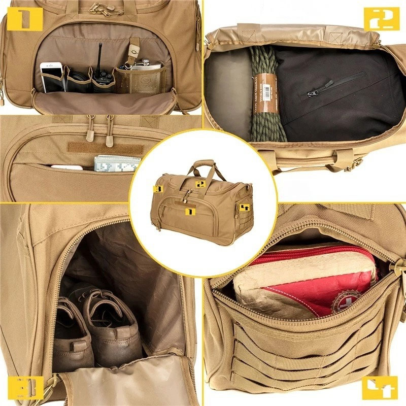 Tactical Duffle Bag Wholesale | 54L Waterproof OEM/ODM
