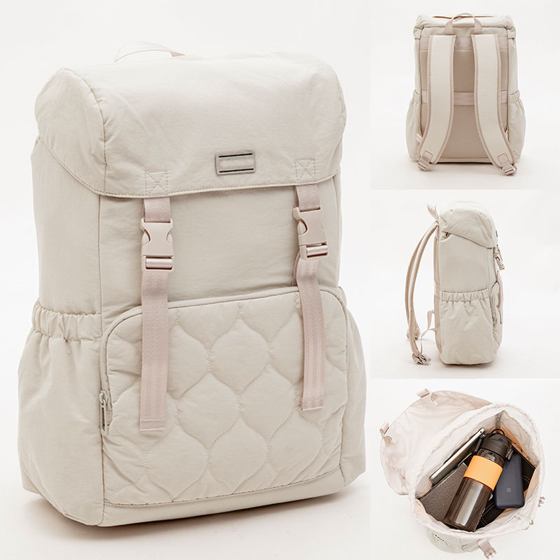 Eco Quilted Bag Wholesale | Bamboo Jacquard Travel Bag Custom