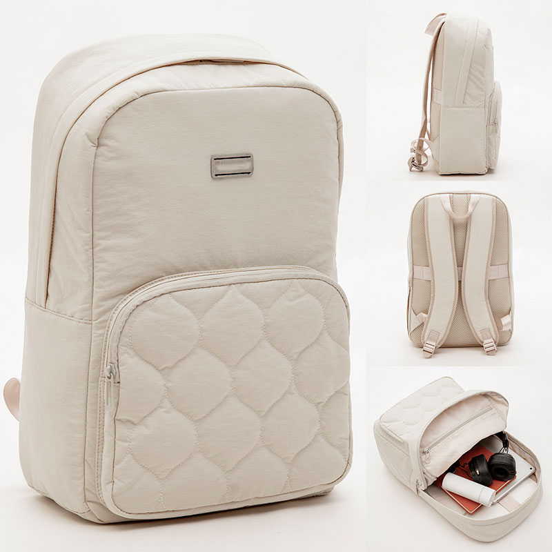 Eco Quilted Bag Wholesale | Bamboo Jacquard Travel Bag Custom