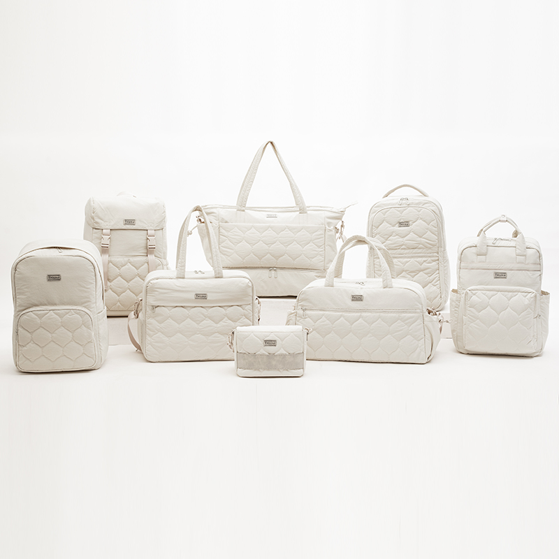 Eco Quilted Bag Wholesale | Bamboo Jacquard Travel Bag Custom