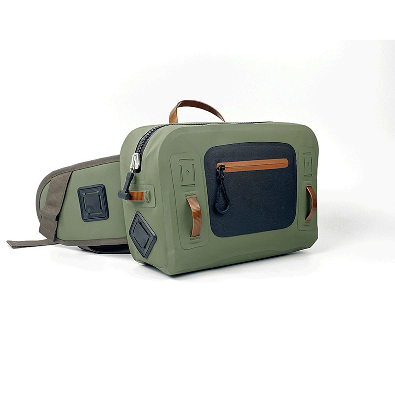 Vancharli Wholesale Fully Waterproof Green Fishing Waist Pack