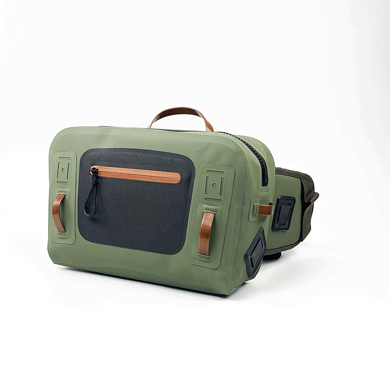 Vancharli Wholesale Fully Waterproof Green Fishing Waist Pack