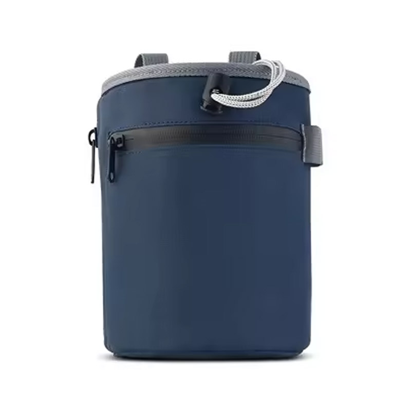 China Manufacture Wholesale Blue Large Chalk Bucket Bag