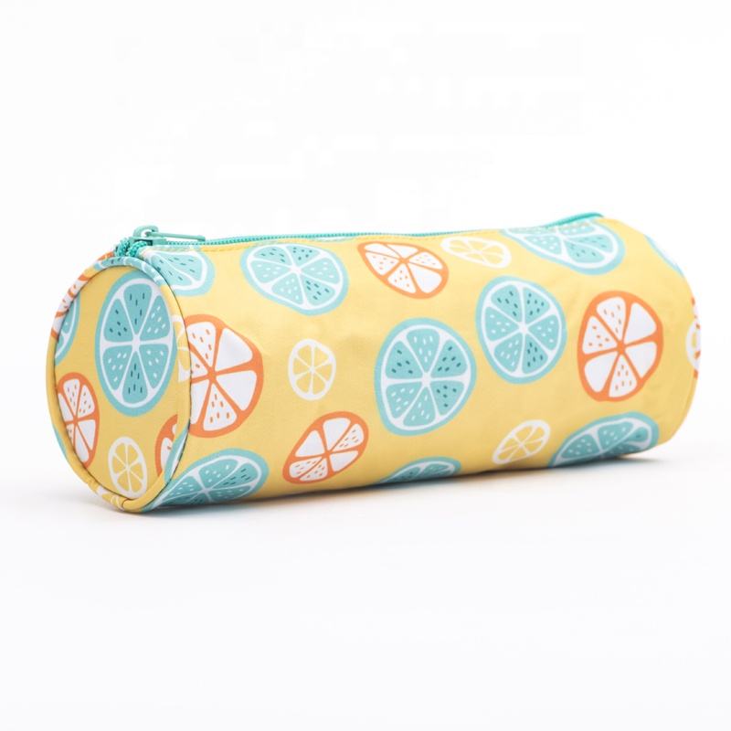 Customized Kids' Pencil Bags with Cartoon Fruit Themes