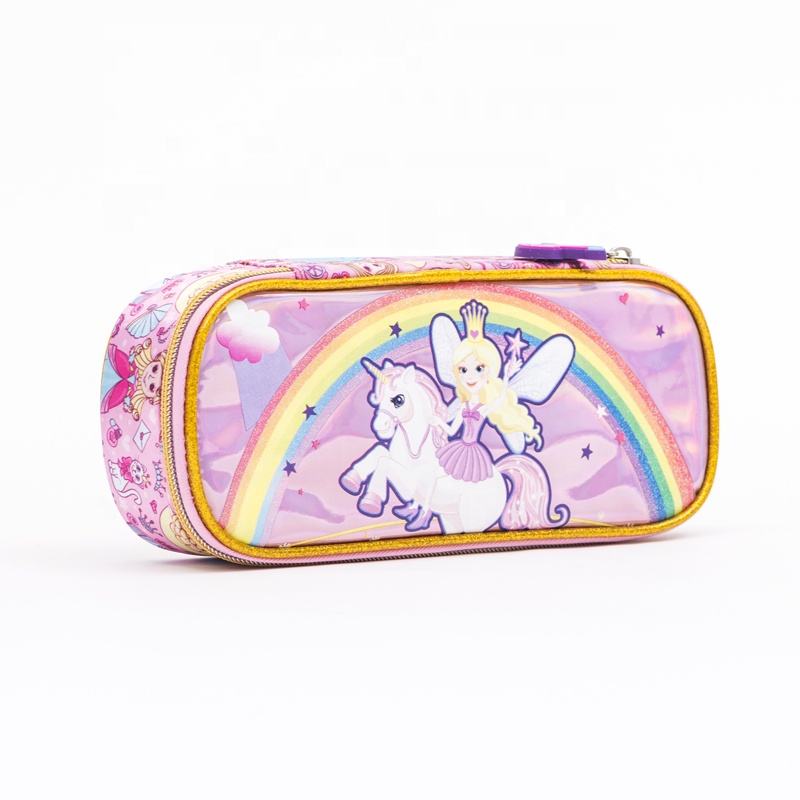 Wholesale Good Quality Unicorn Kids Pencil Bag For Girl