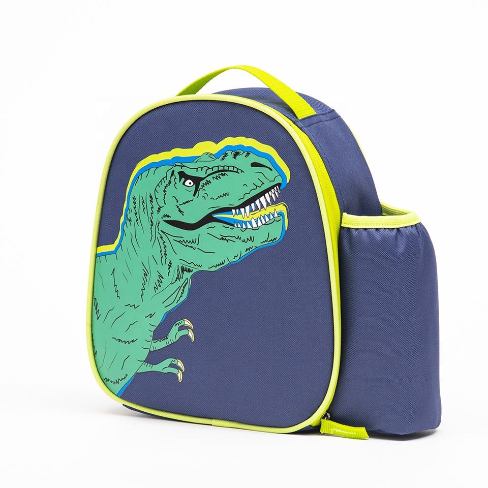 Custom Insulated Dinosaur Cartoon Lunch Bags For Kids