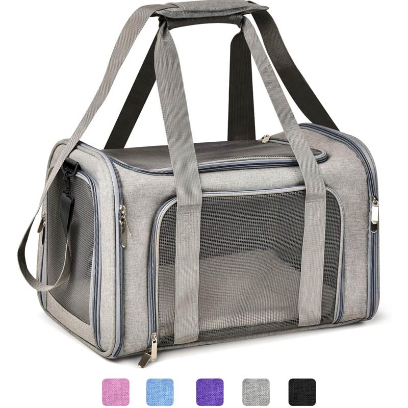 Wholesale Travel Puppy Carrier Dog Carrier for Small Medium Cats PuppiesCollapsible