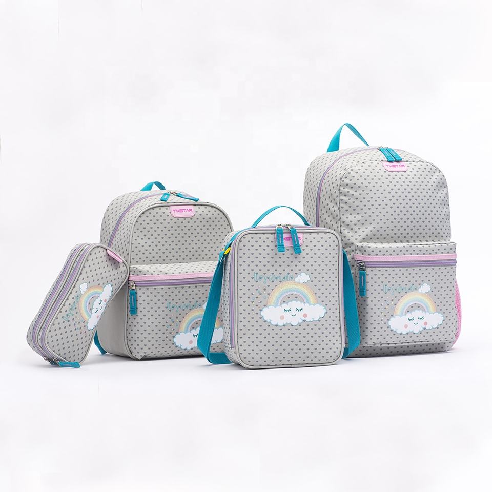 Wholesale Girl School Backpack Set With Cute Clound Image