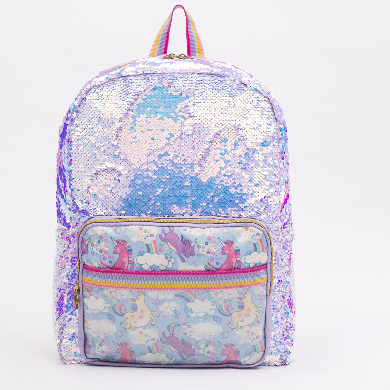 Wholesale Sequin School Backpack For Gilrs