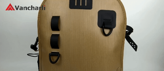Brown Fishing Backpack