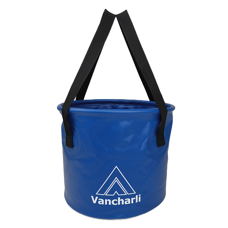 Wholesale Blue Waterproof PVC Collapsible Buckets
